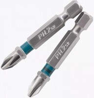 Набор бит GROSS PH2*50 сталь S2 2 шт